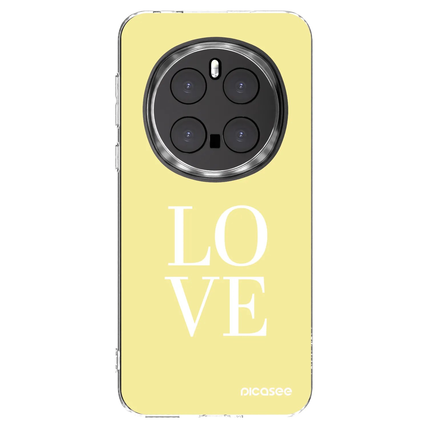 Picasee silikonska prozirna maskica za Honor Magic7 Pro 5G - Love