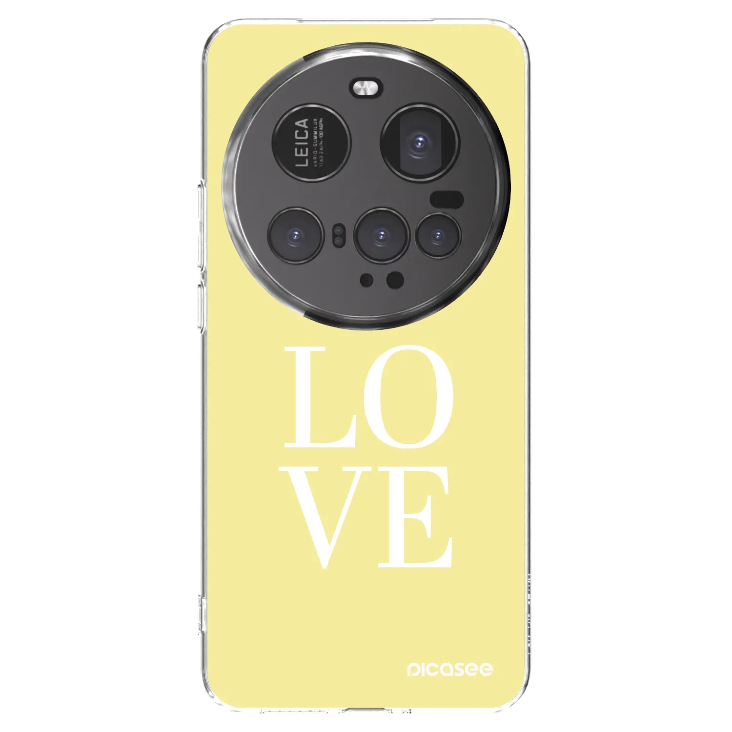 Picasee silikonska prozirna maskica za Xiaomi 15 Ultra - Love