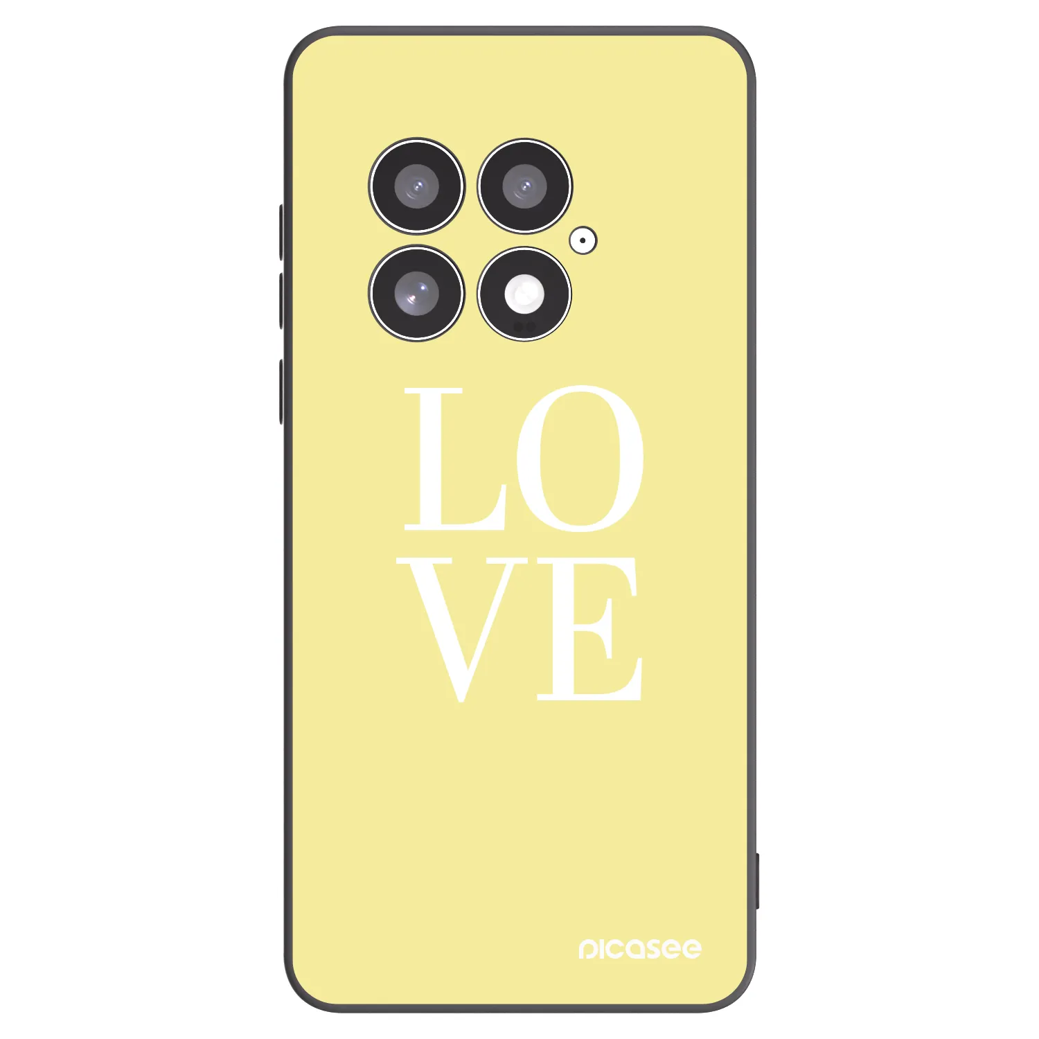 Picasee crna silikonska maskica za OnePlus 13 5G - Love