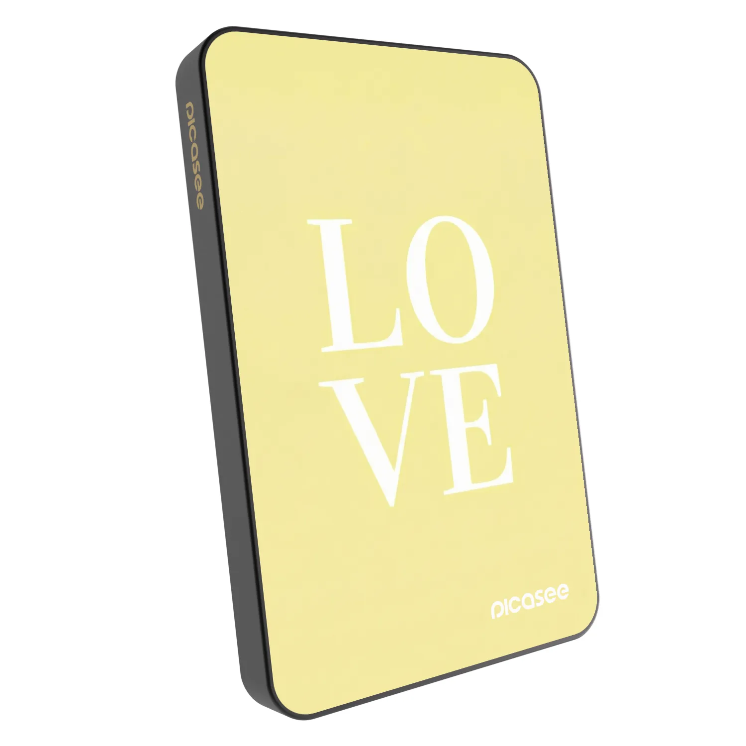 Picasee Prijenosni punjač s MagSafe 5 000 mAh Sivo - Love