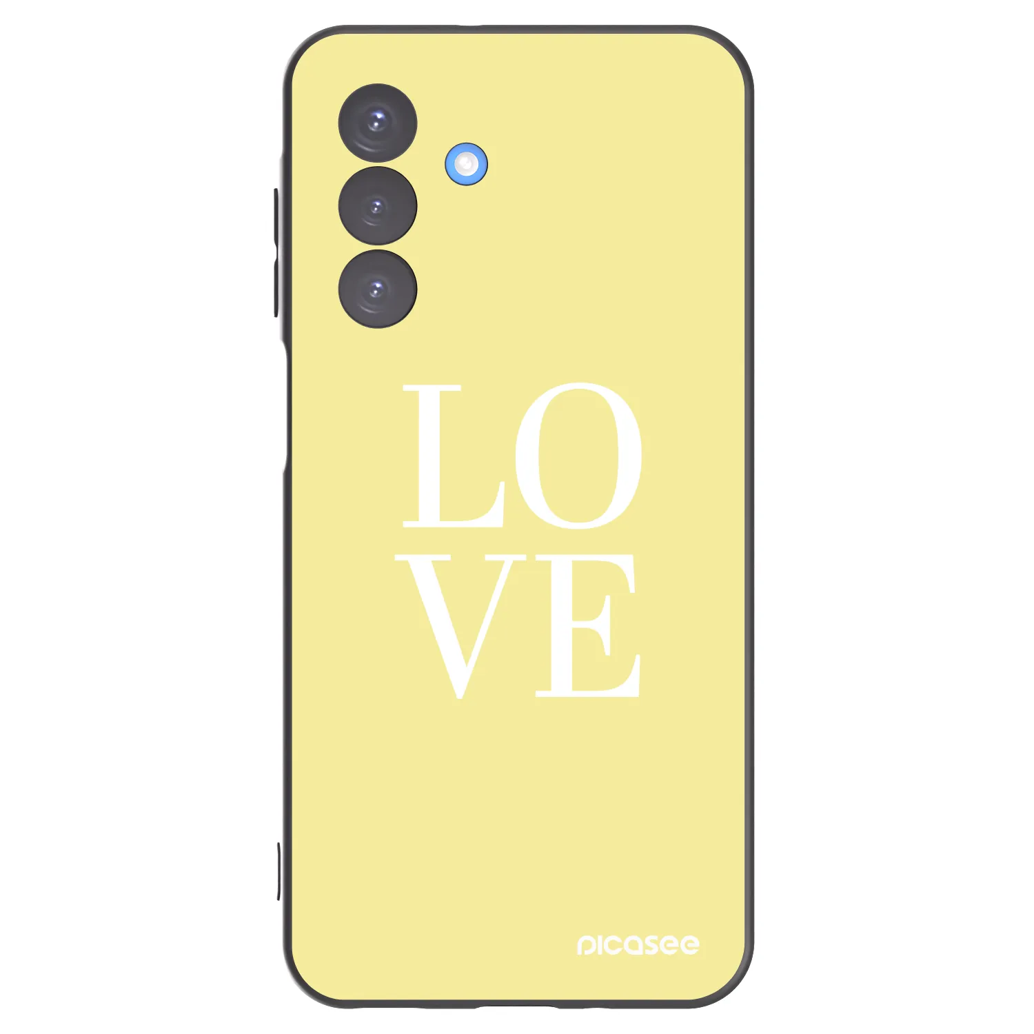 Picasee crna silikonska maskica za Samsung Galaxy A17 5G - Love