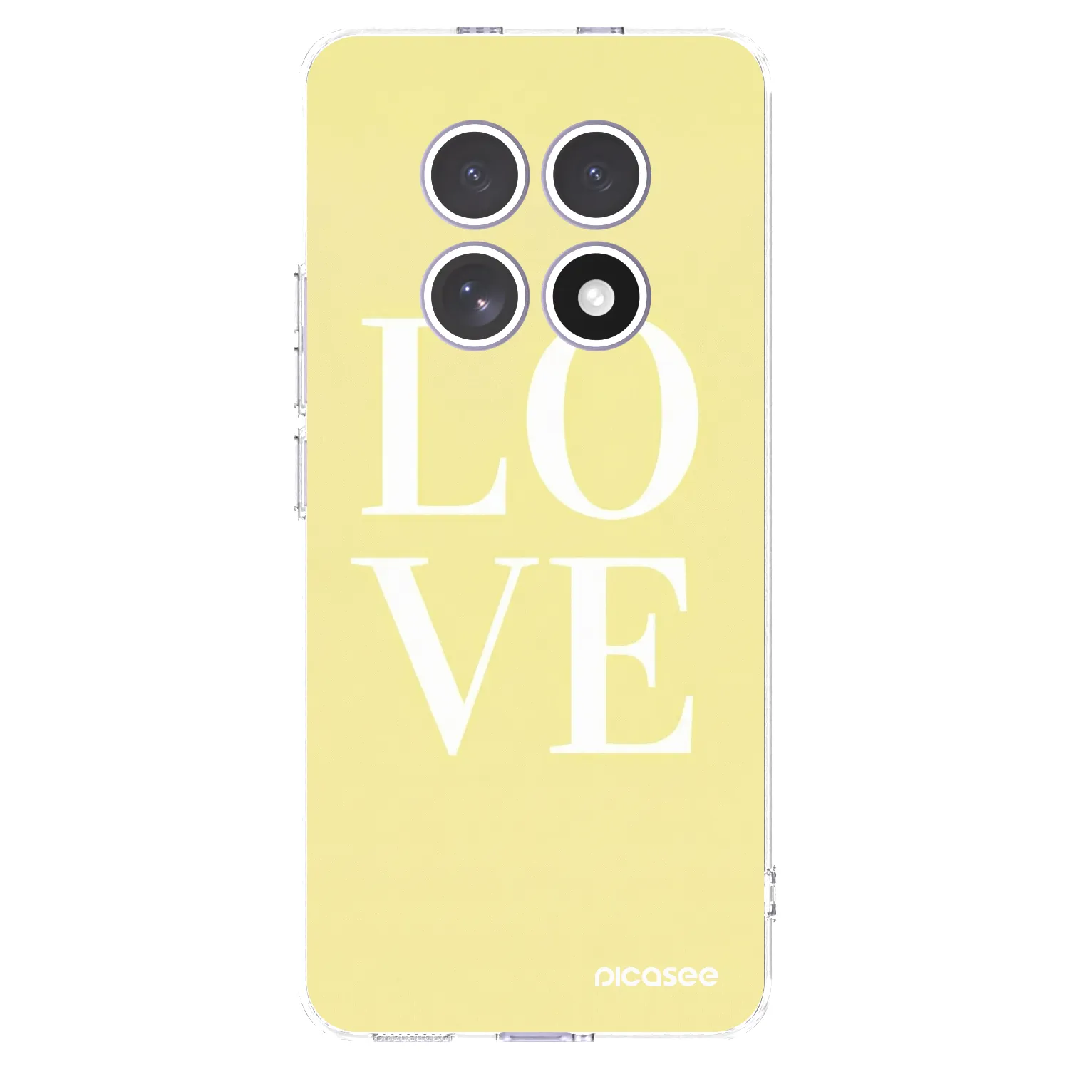 Picasee silikonska prozirna maskica za Xiaomi Redmi Note 15 - Love