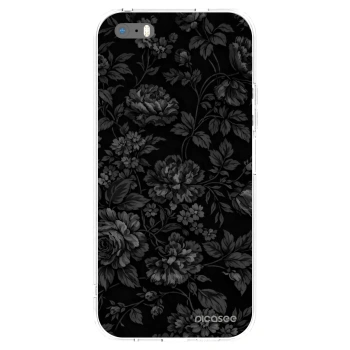 Picasee silikonska prozirna maskica za Apple iPhone 5/5S/SE - Dark Romance