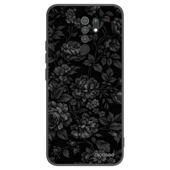 Picasee crna silikonska maskica za Xiaomi Redmi 9 - Dark Romance