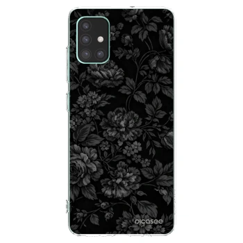Picasee silikonska prozirna maskica za Samsung Galaxy M51 M515F - Dark Romance