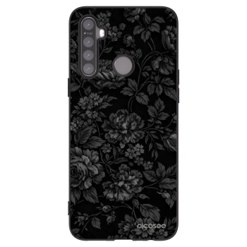 Picasee crna silikonska maskica za Realme 5 - Dark Romance