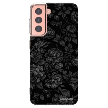 Picasee silikonska prozirna maskica za Samsung Galaxy S21 5G G991B - Dark Romance