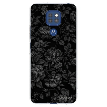 Picasee silikonska prozirna maskica za Motorola Moto G9 Play - Dark Romance