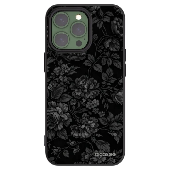 Picasee crna silikonska maskica za Apple iPhone 13 Pro - Dark Romance