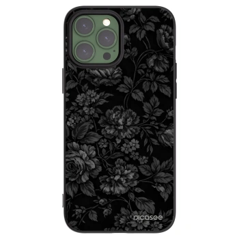Picasee crna silikonska maskica za Apple iPhone 13 Pro Max - Dark Romance