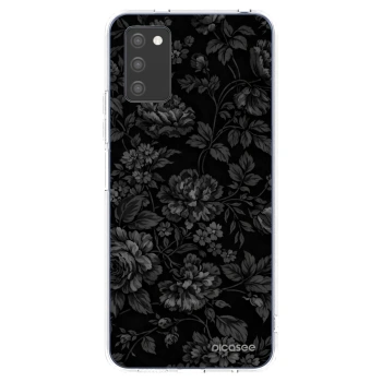 Picasee silikonska prozirna maskica za Samsung Galaxy A02s A025G - Dark Romance