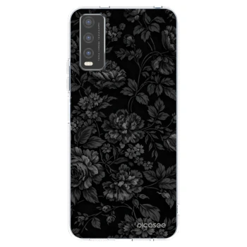 Picasee silikonska prozirna maskica za Vivo Y20s - Dark Romance