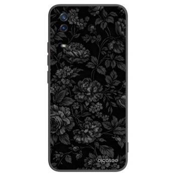 Picasee crna silikonska maskica za Vivo Y11s - Dark Romance
