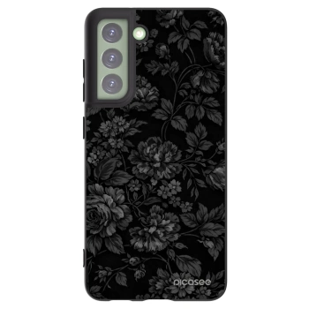 Picasee crna silikonska maskica za Samsung Galaxy S21 FE 5G - Dark Romance