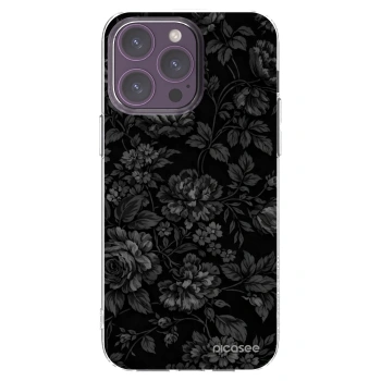 Picasee silikonska prozirna maskica za Apple iPhone 14 Pro Max - Dark Romance