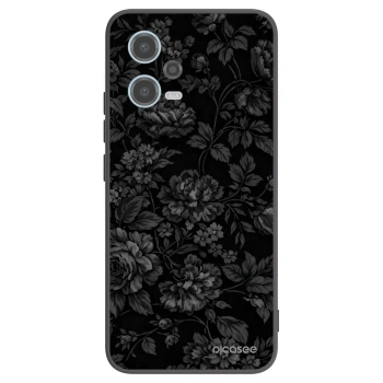 Picasee crna silikonska maskica za Xiaomi Redmi Note 12 5G - Dark Romance