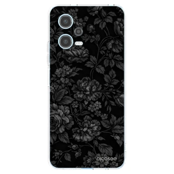 Picasee silikonska prozirna maskica za Xiaomi Redmi Note 12 5G - Dark Romance