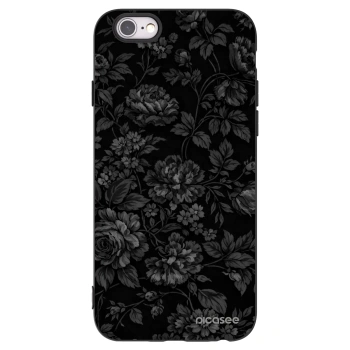 Picasee crna silikonska maskica za Apple iPhone 6/6S - Dark Romance