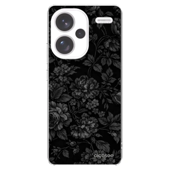 Picasee silikonska prozirna maskica za Xiaomi Redmi Note 13 Pro+ 5G - Dark Romance