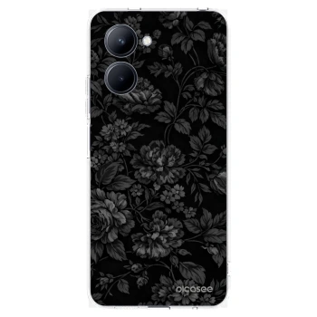 Picasee silikonska prozirna maskica za Realme C33 (2023) - Dark Romance