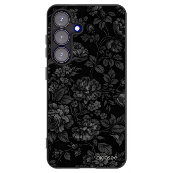 Picasee crna silikonska maskica za Samsung Galaxy S25 5G - Dark Romance