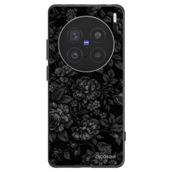 Picasee crna silikonska maskica za Vivo X200 Pro - Dark Romance