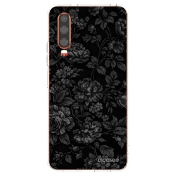 Picasee silikonska prozirna maskica za Huawei P30 - Dark Romance