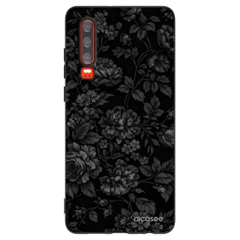 Picasee crna silikonska maskica za Huawei P30 - Dark Romance