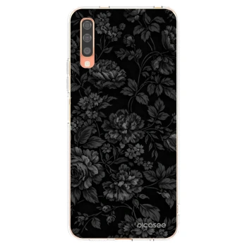 Picasee silikonska prozirna maskica za Samsung Galaxy A70 A705F - Dark Romance