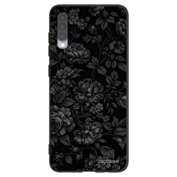 Picasee crna silikonska maskica za Samsung Galaxy A70 A705F - Dark Romance
