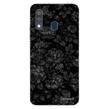 Picasee silikonska prozirna maskica za Samsung Galaxy A40 A405F - Dark Romance