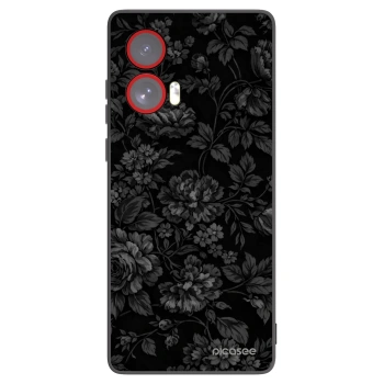 Picasee crna silikonska maskica za Motorola Edge 50 Fusion - Dark Romance
