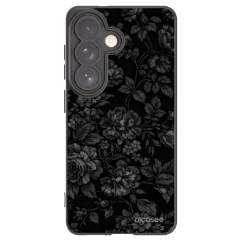 Picasee crna silikonska maskica za Samsung Galaxy S26 - Dark Romance