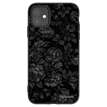 Picasee crna silikonska maskica za Apple iPhone 11 - Dark Romance