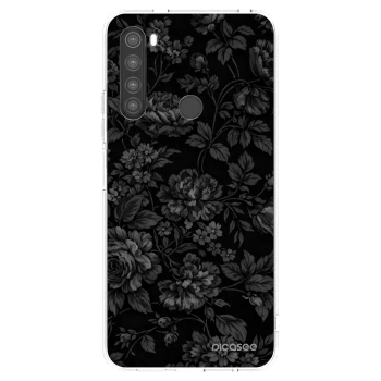 Picasee silikonska prozirna maskica za Xiaomi Redmi Note 8 - Dark Romance