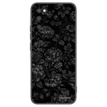 Picasee crna silikonska maskica za Samsung Galaxy S20 G980F - Dark Romance