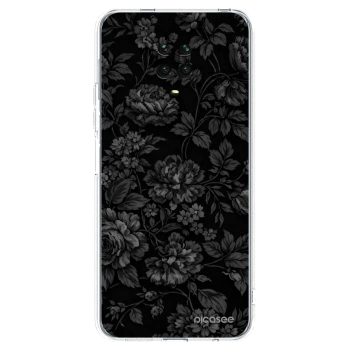 Picasee silikonska prozirna maskica za Xiaomi Redmi Note 9 Pro - Dark Romance