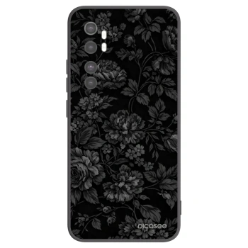 Picasee crna silikonska maskica za Xiaomi Mi Note 10 Lite - Dark Romance
