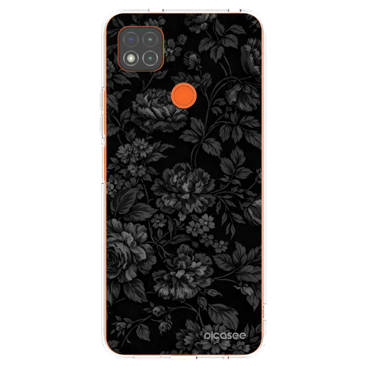 Picasee silikonska prozirna maskica za Xiaomi Redmi 9C - Dark Romance