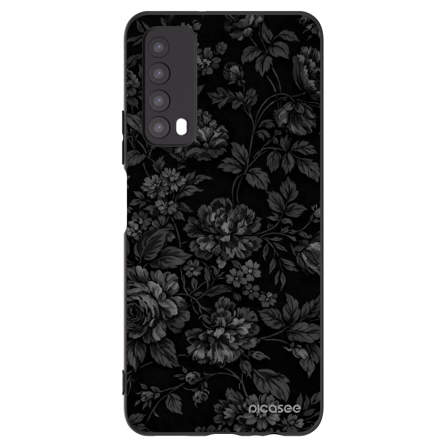 Picasee crna silikonska maskica za Huawei P Smart 2021 - Dark Romance