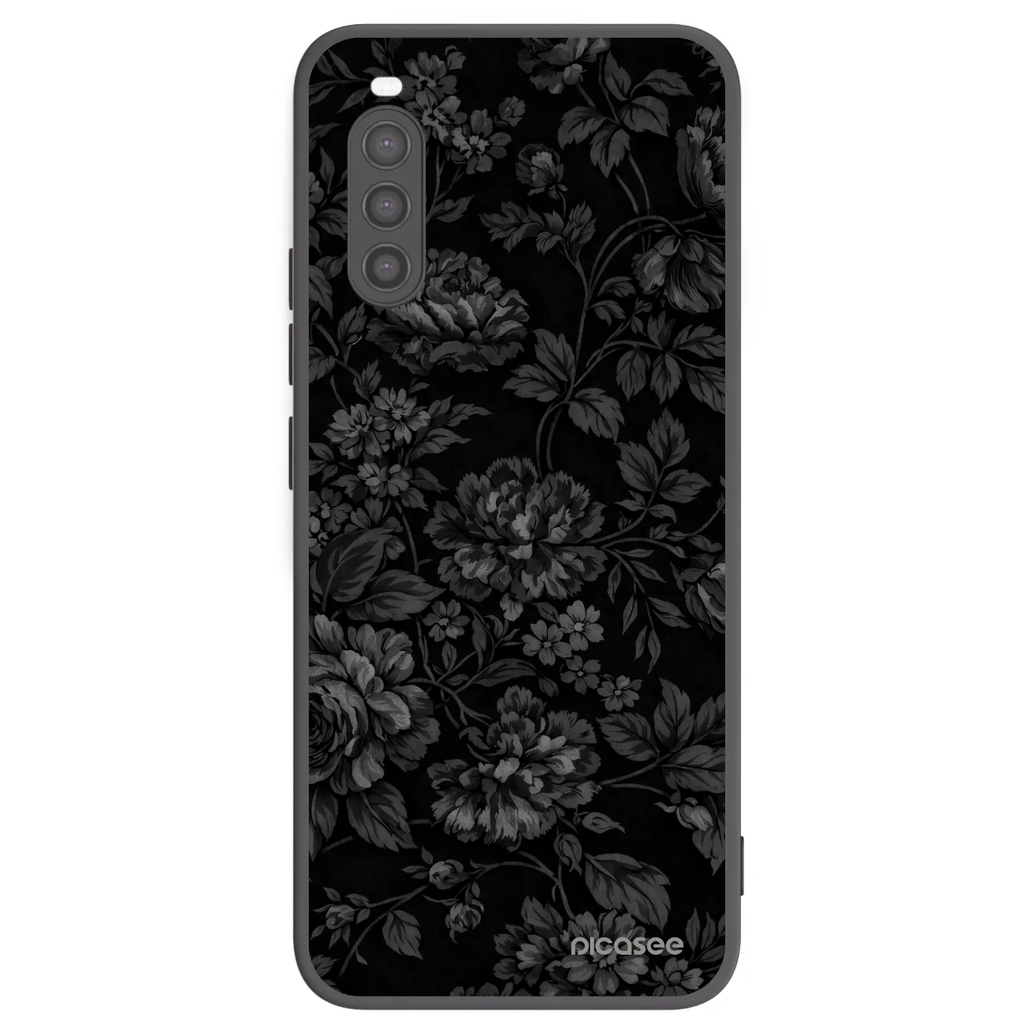 Picasee crna silikonska maskica za Sony Xperia 10 II - Dark Romance