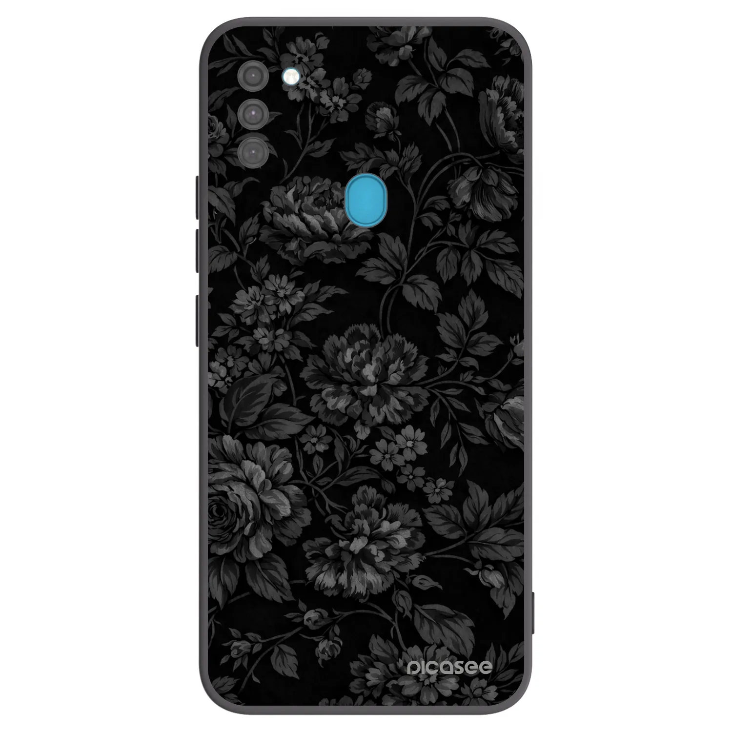 Picasee crna silikonska maskica za Samsung Galaxy M11 - Dark Romance