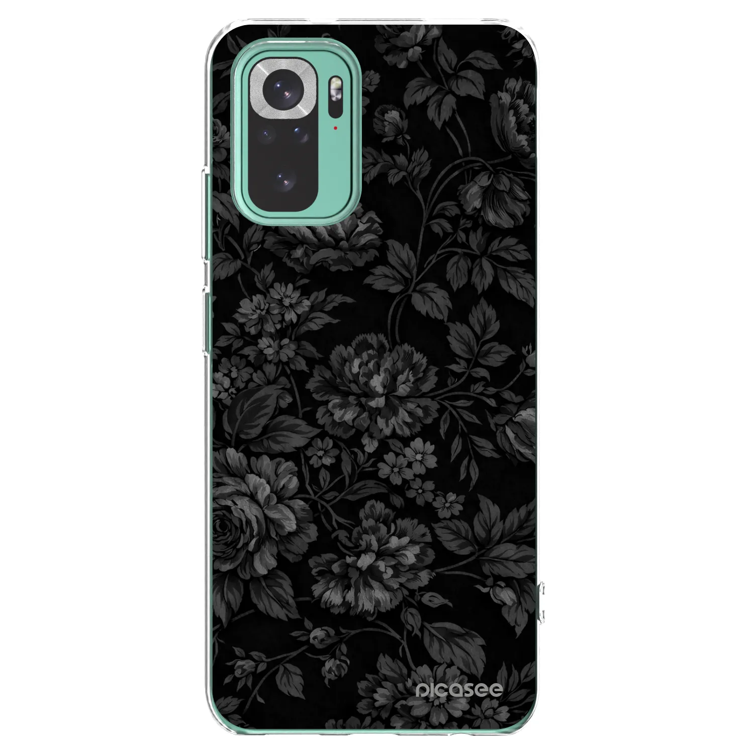 Picasee silikonska prozirna maskica za Xiaomi Redmi Note 10 Pro - Dark Romance
