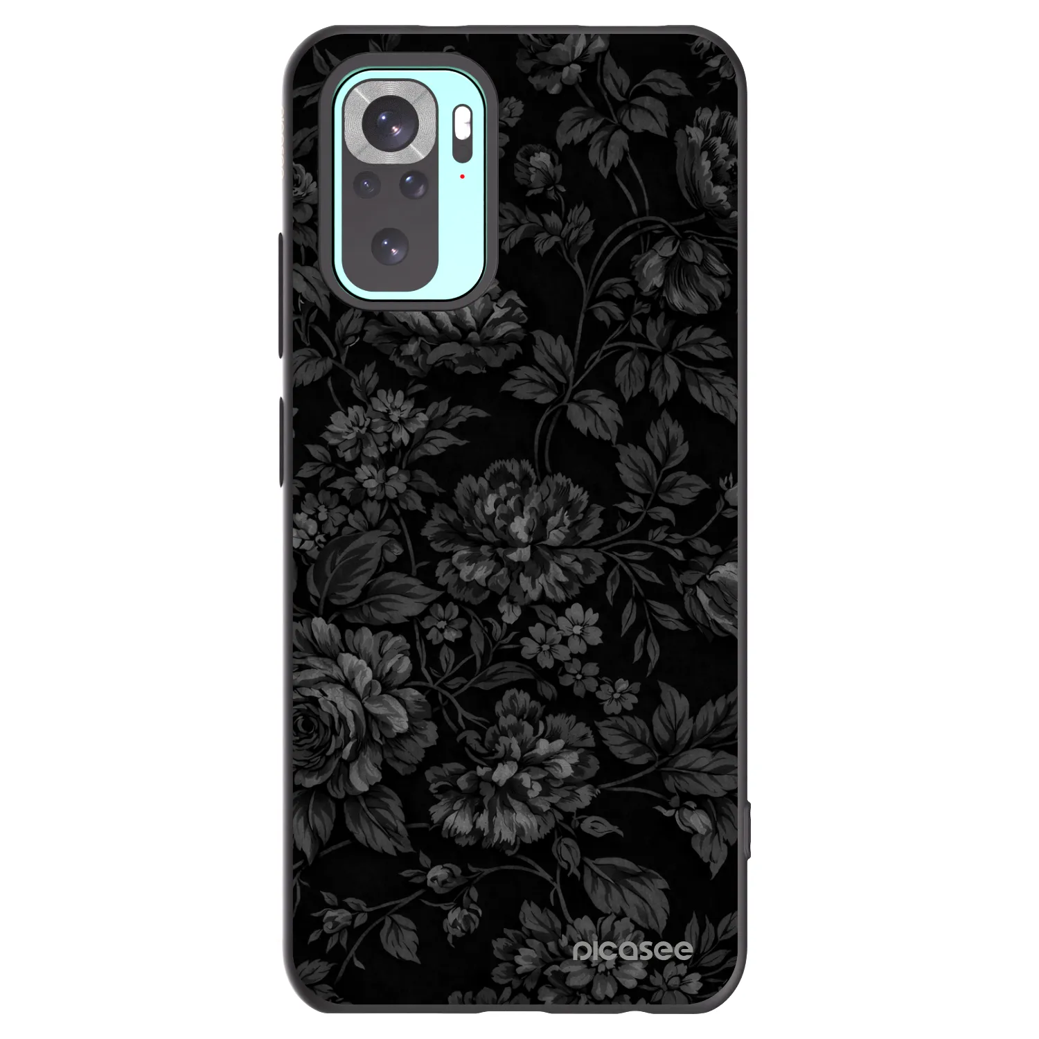 Picasee crna silikonska maskica za Xiaomi Redmi Note 10 Pro - Dark Romance