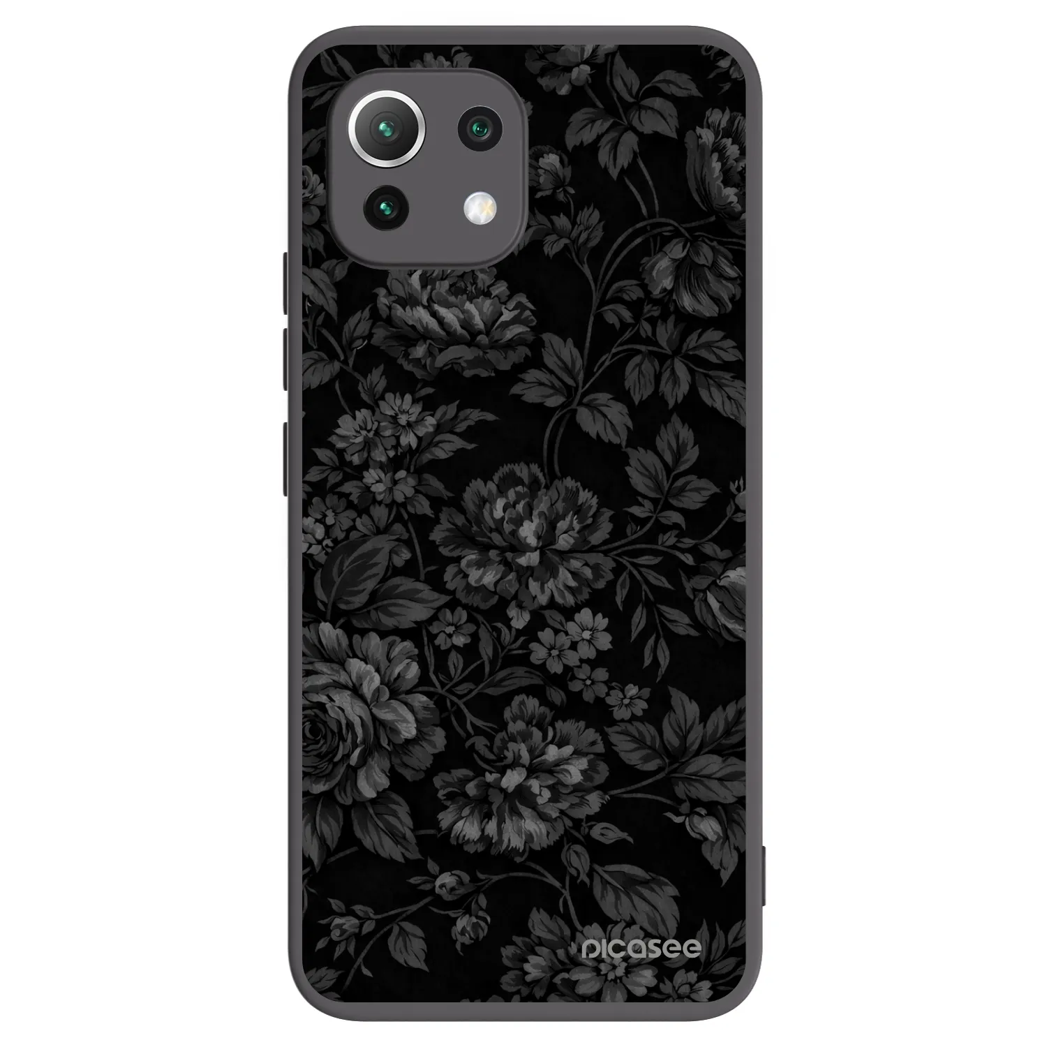 Picasee crna silikonska maskica za Xiaomi Mi 11 Lite - Dark Romance
