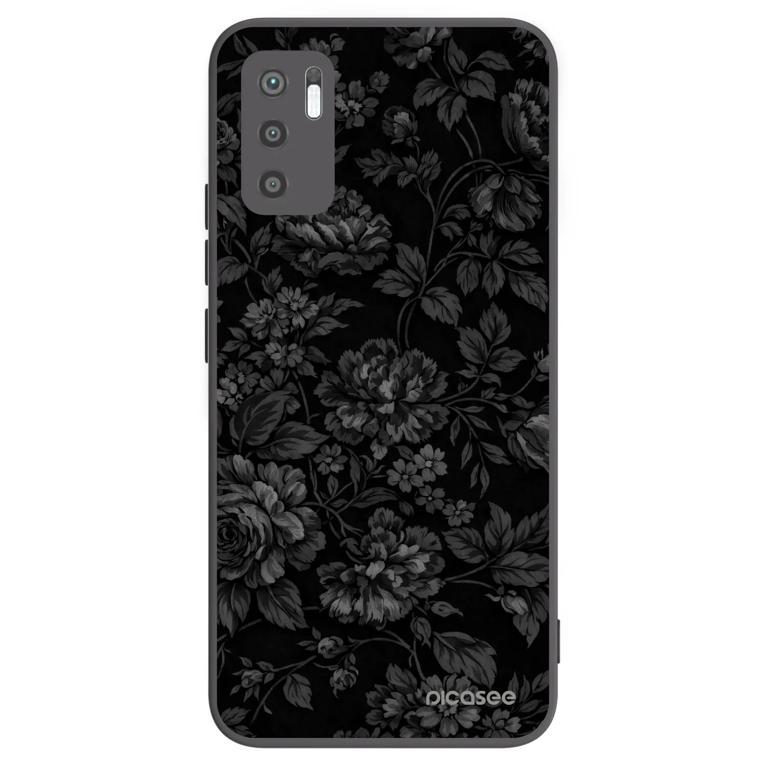 Picasee crna silikonska maskica za Xiaomi Redmi Note 10 5G - Dark Romance