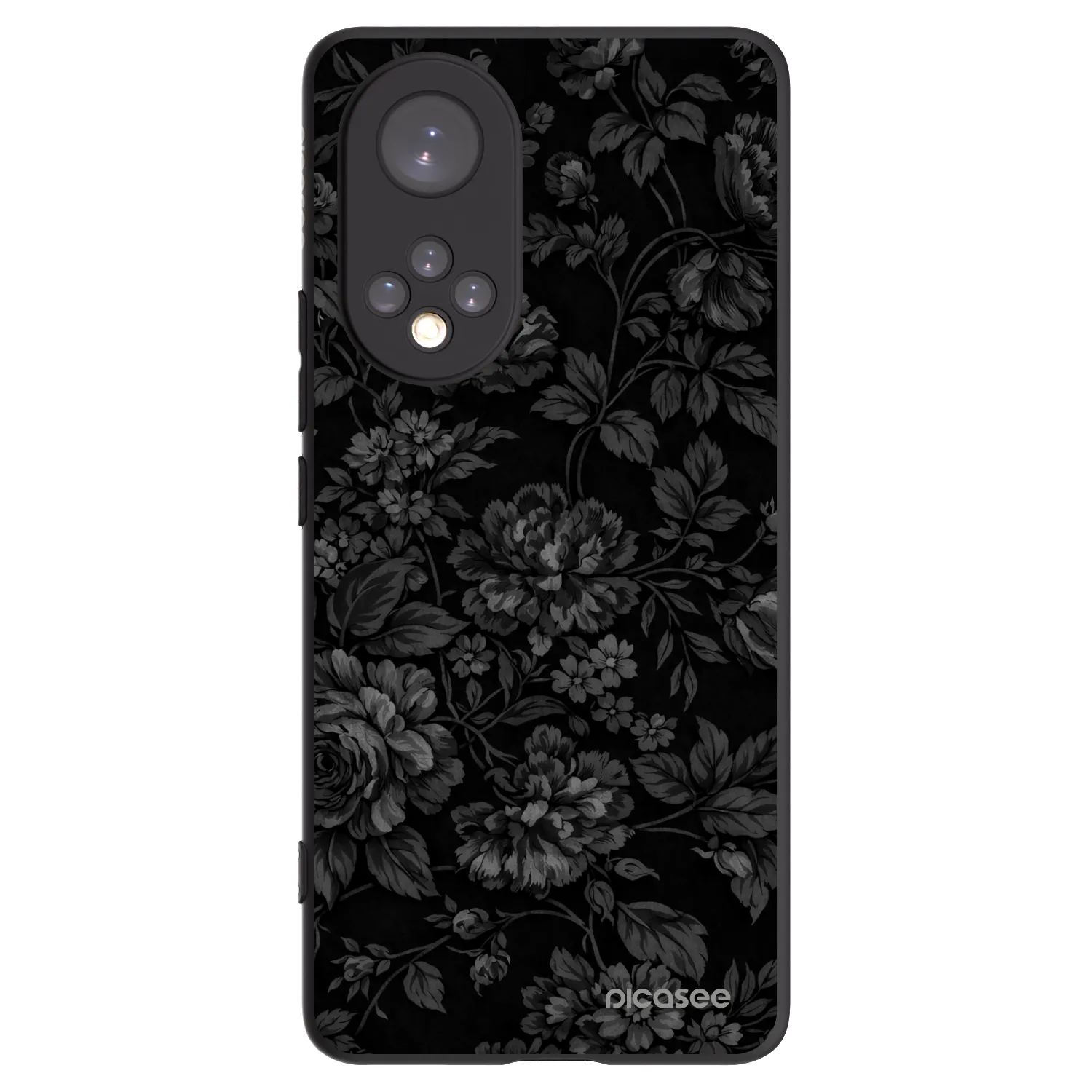 Picasee crna silikonska maskica za Honor 50 5G - Dark Romance