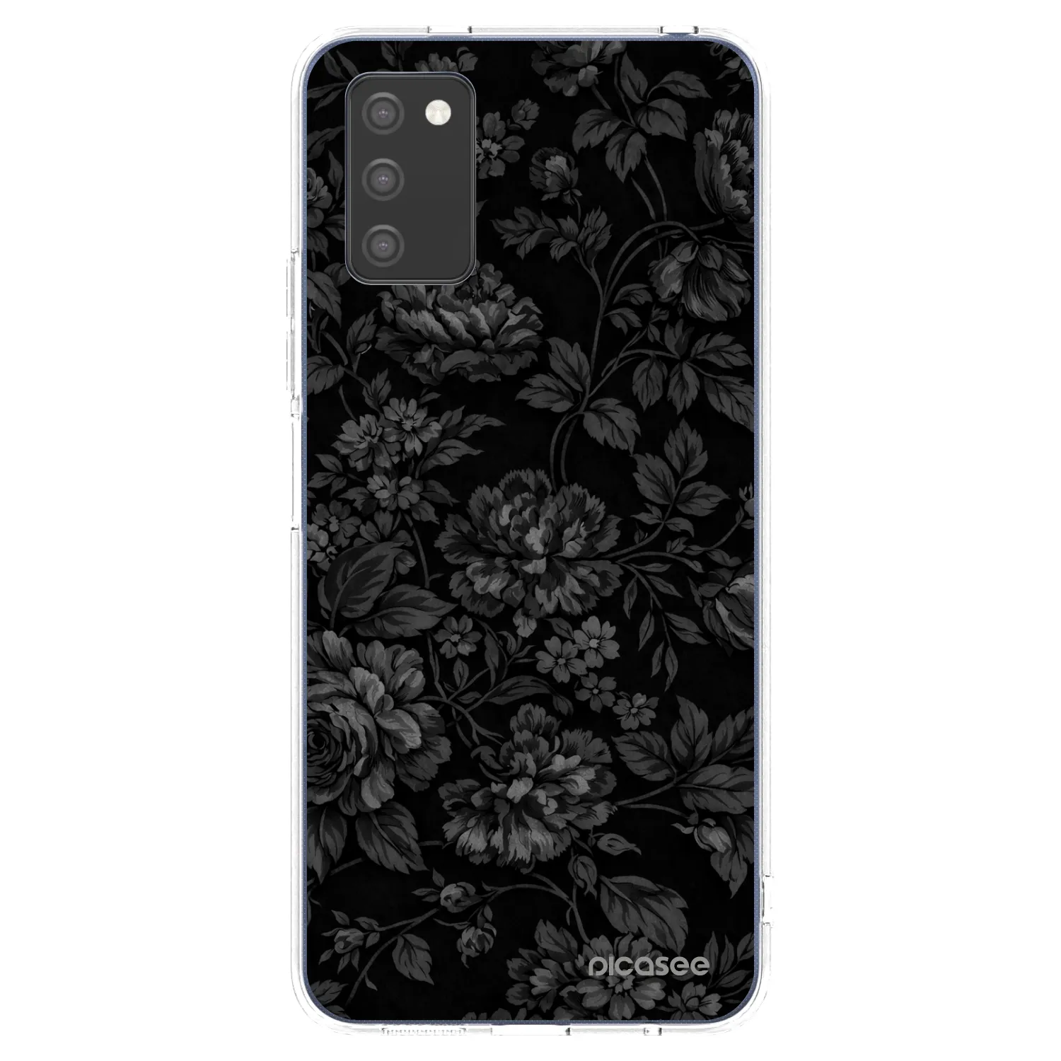 Picasee silikonska prozirna maskica za Samsung Galaxy A03s A037G - Dark Romance