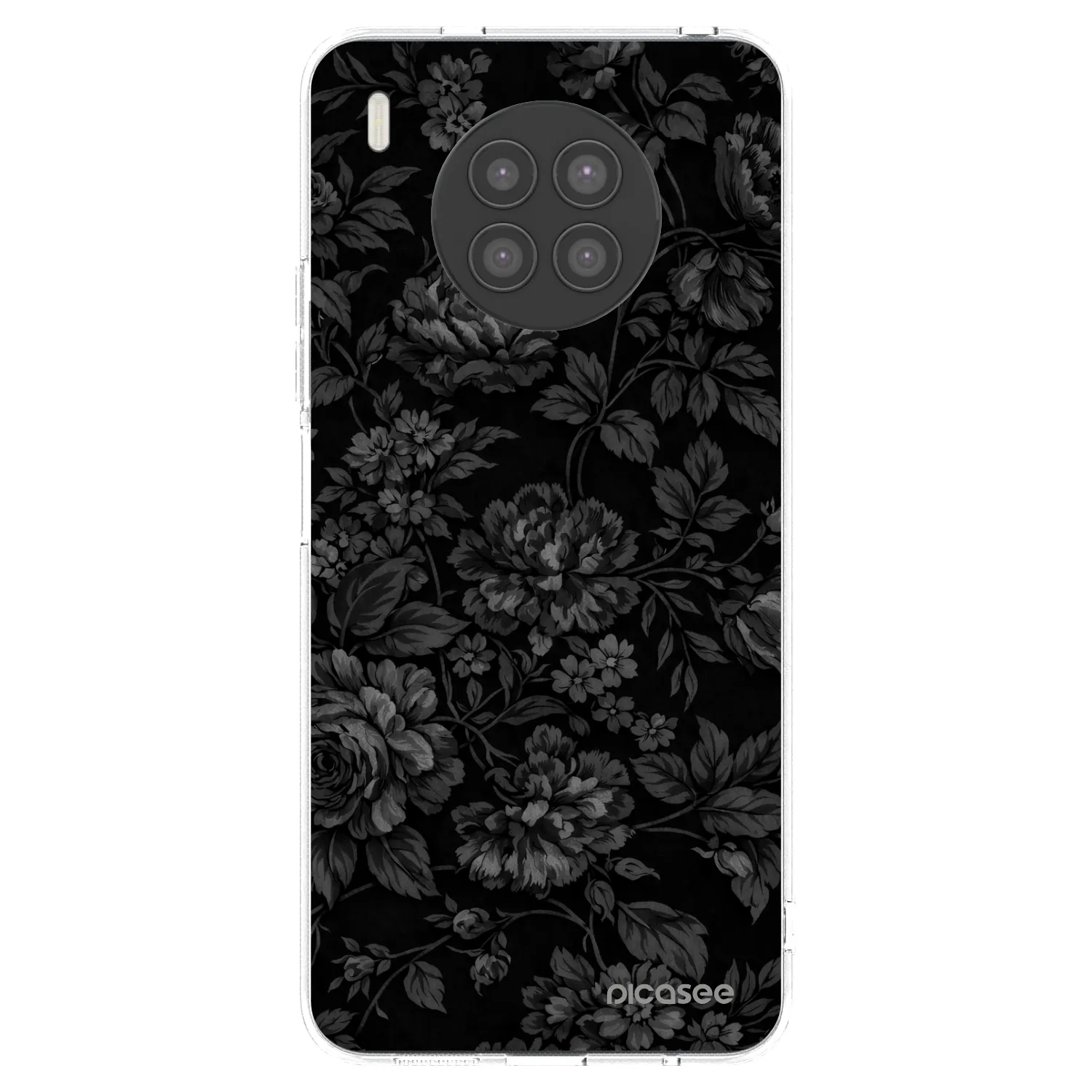 Picasee silikonska prozirna maskica za Huawei Nova 8i - Dark Romance