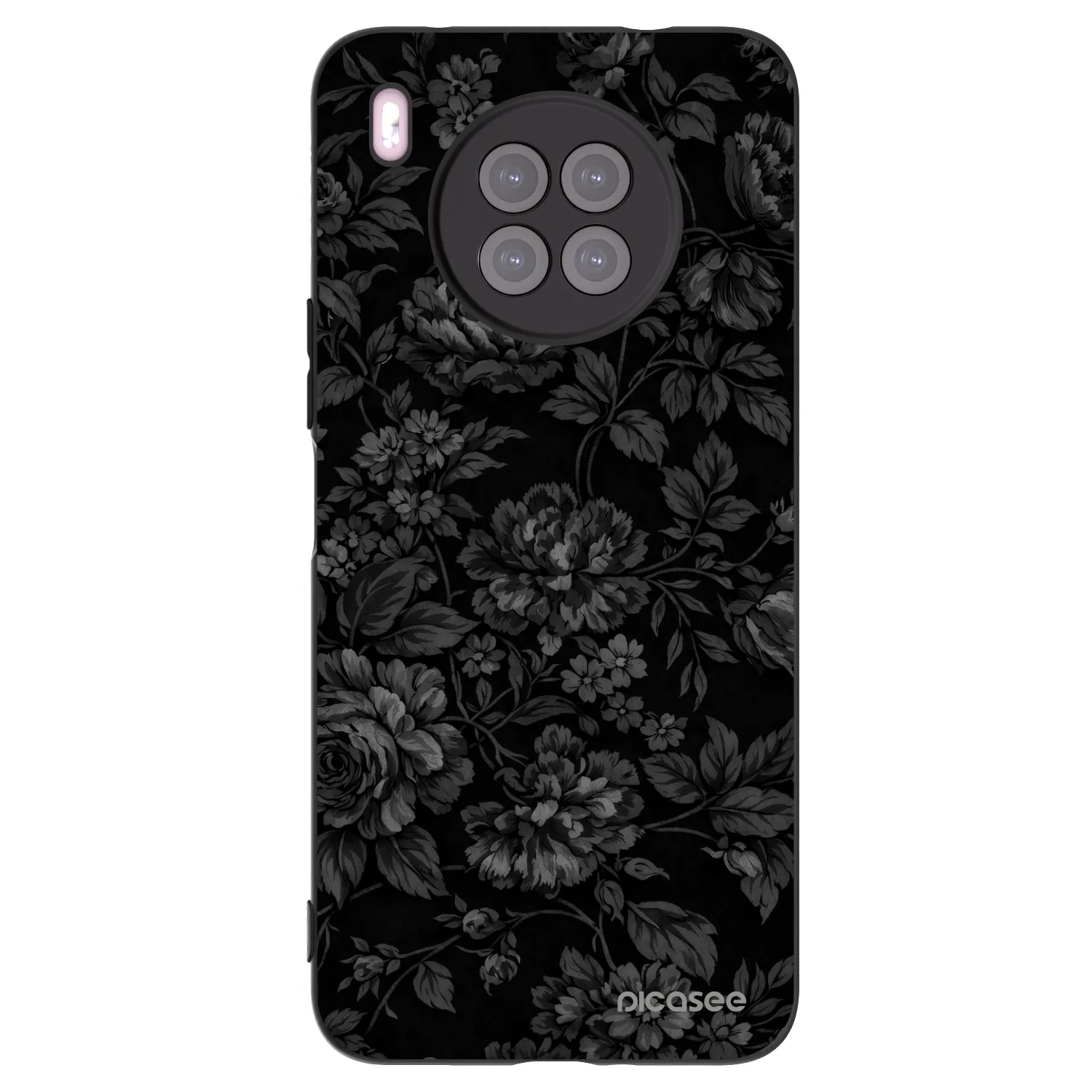 Picasee crna silikonska maskica za Huawei Nova 8i - Dark Romance